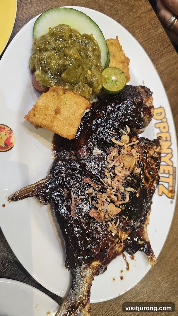 Grilled Fish with Sauce
