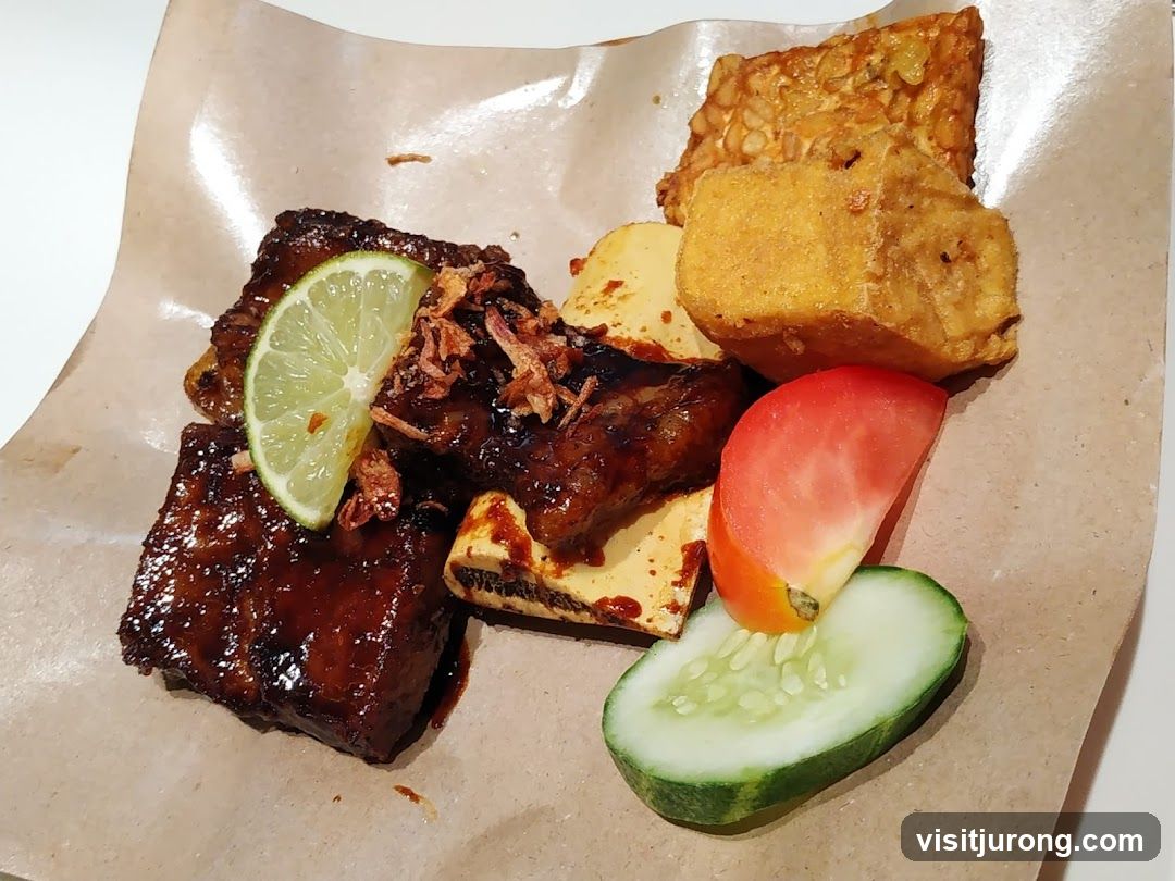 Ribs with Tofu and Tempeh