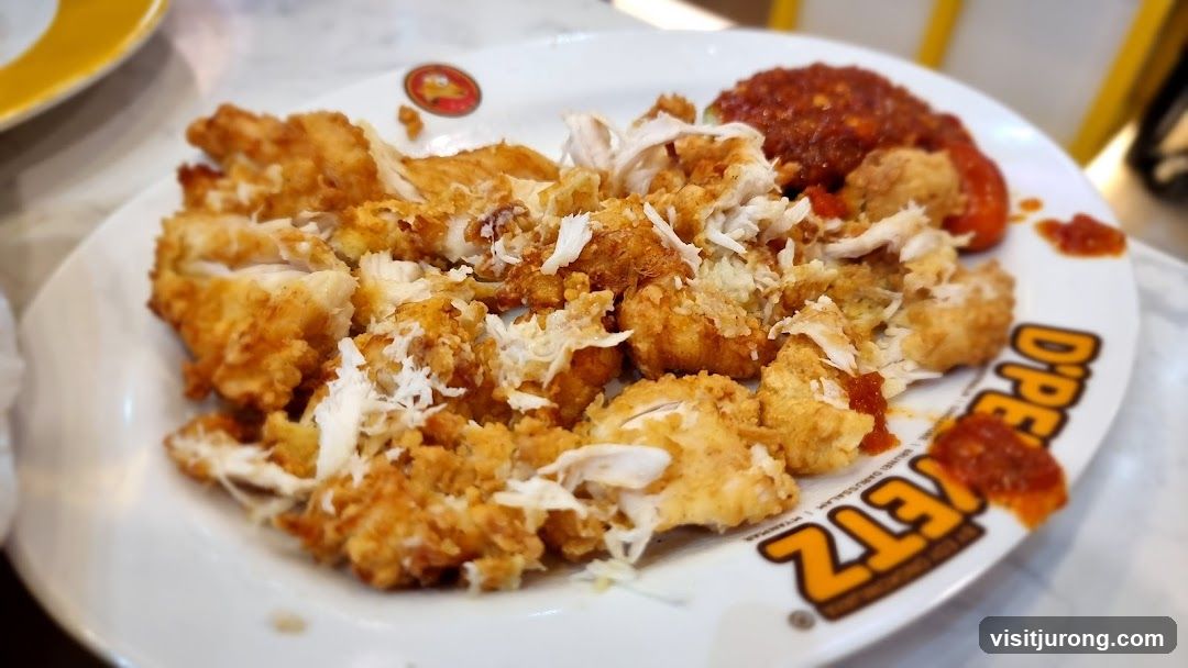 Fried Chicken with Sauce