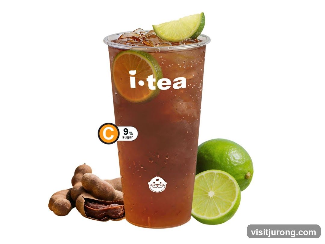Iced Tea with Lime and Tamarind