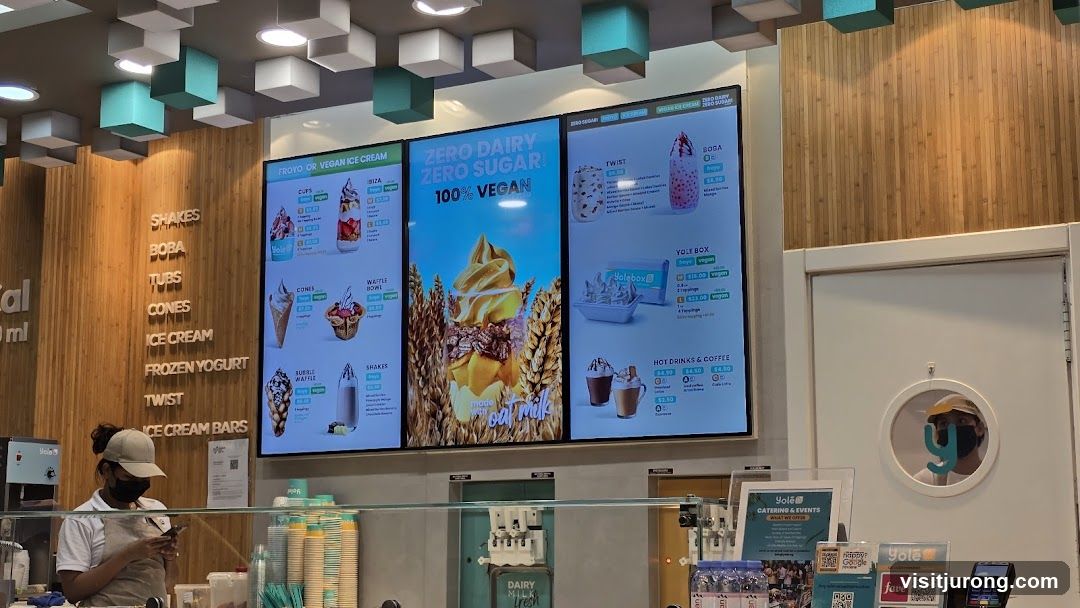 Dessert Shop Menu