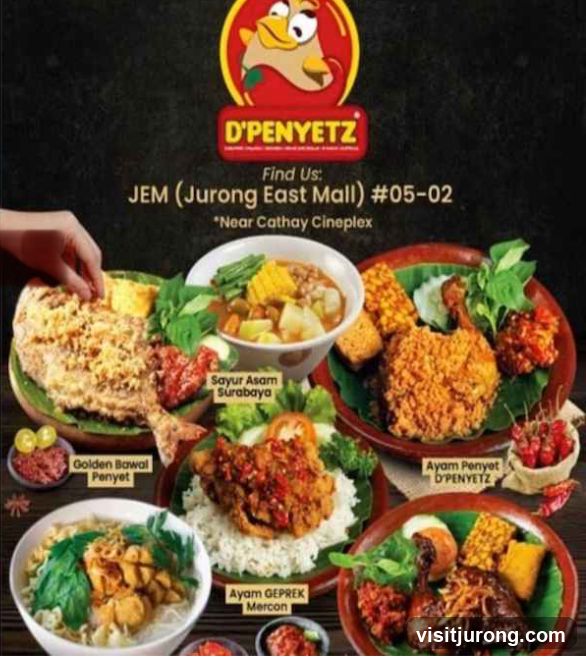 D'PENYETZ Food Advertisement