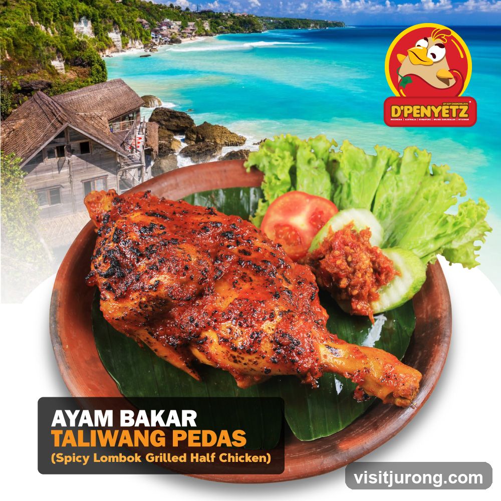Spicy Lombok Grilled Half Chicken