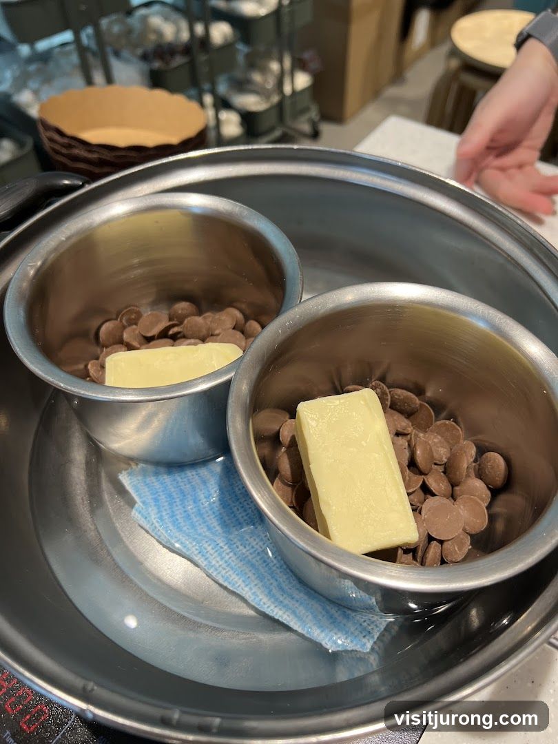 Melting Chocolate and Butter