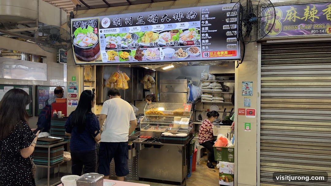 Food Stall with Menu