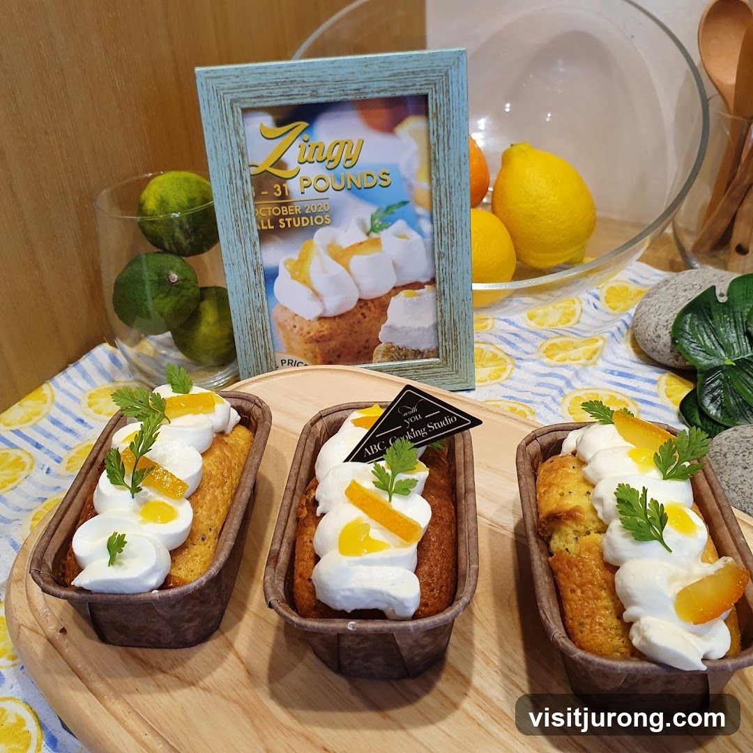 Lemon Cakes with Whipped Cream