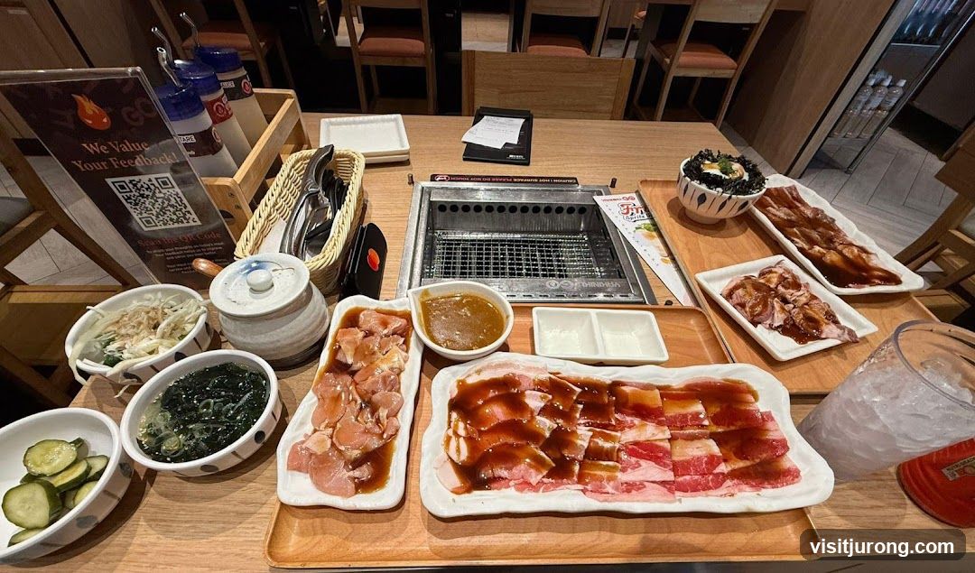 Table Setting for Korean BBQ