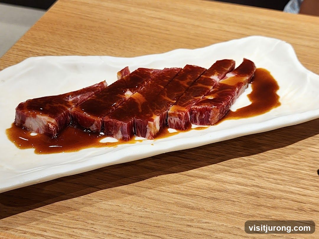 Sliced Beef with Sauce