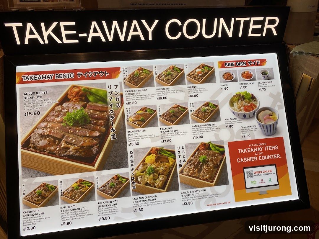 TAKE-AWAY COUNTER