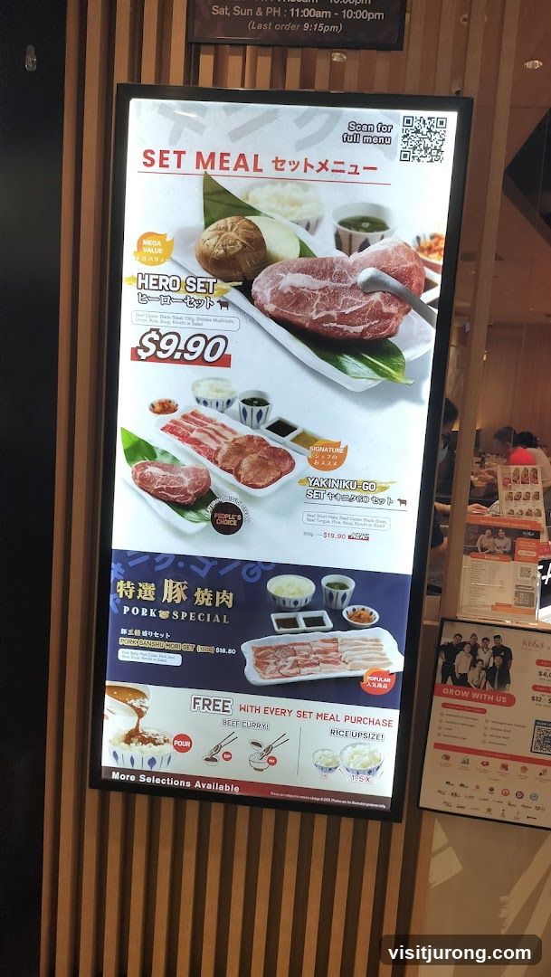 Set Meal Menu