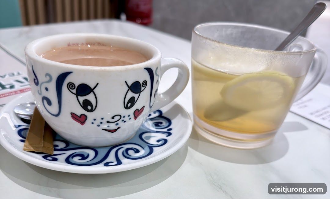 Hot Drink and Lemon Tea