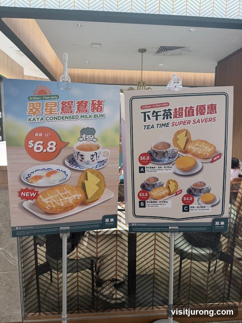 Tea Time Super Savers Menu