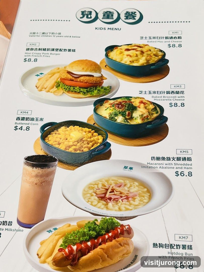 KIDS MENU