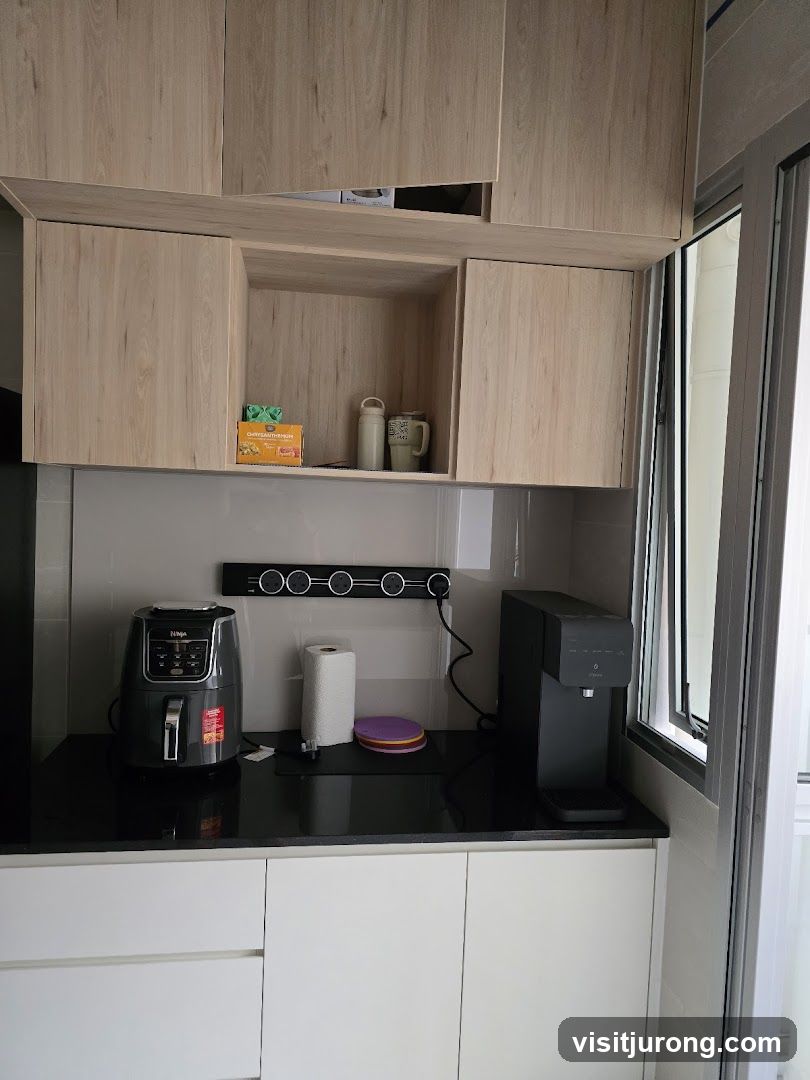 Kitchen Countertop with Appliances