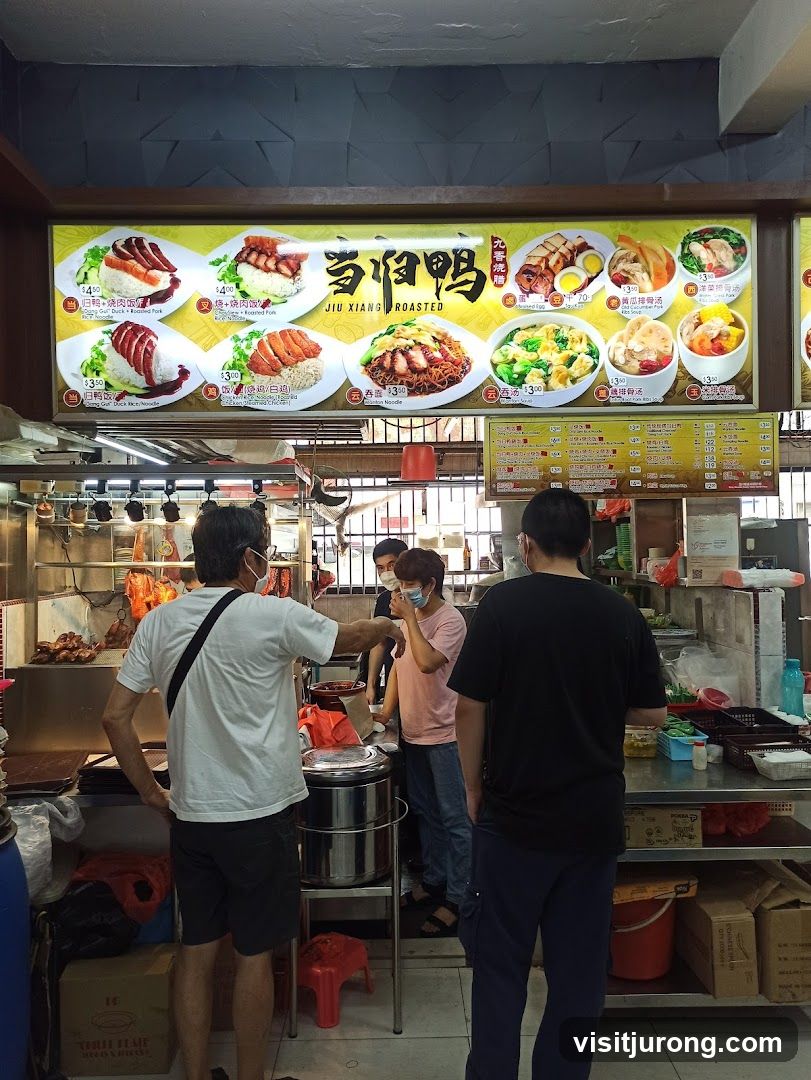 Roasted Duck and Pork Stall
