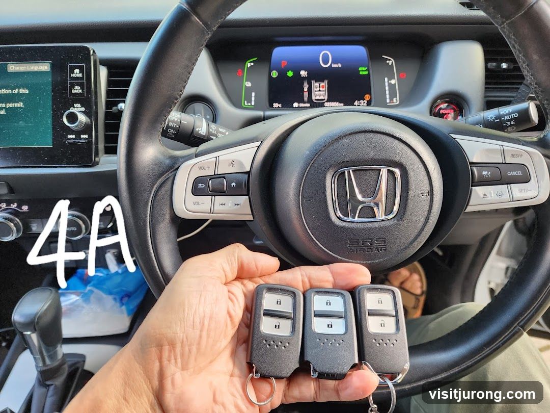 Car Keys and Dashboard