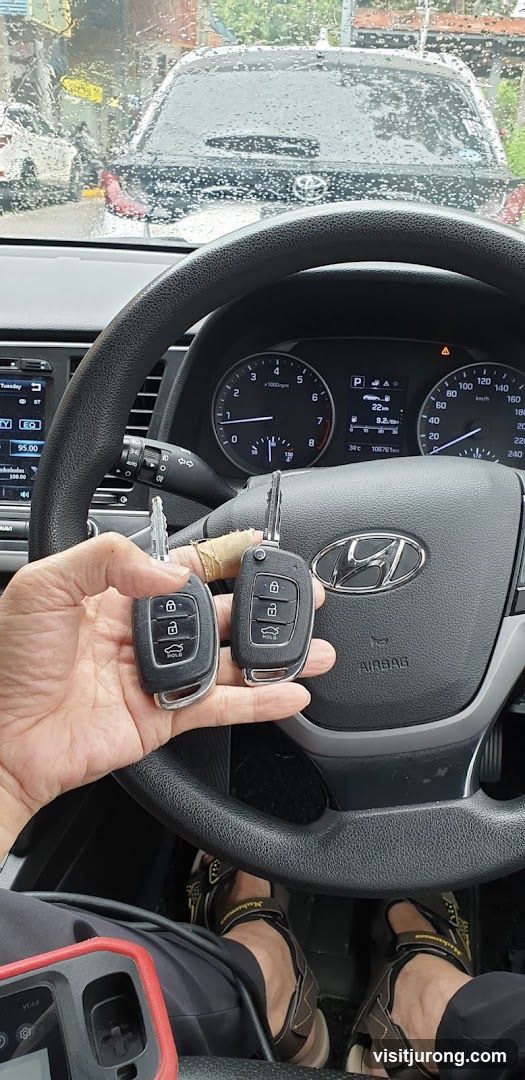 Car Keys and Dashboard