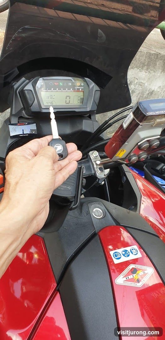 Motorcycle Ignition Key