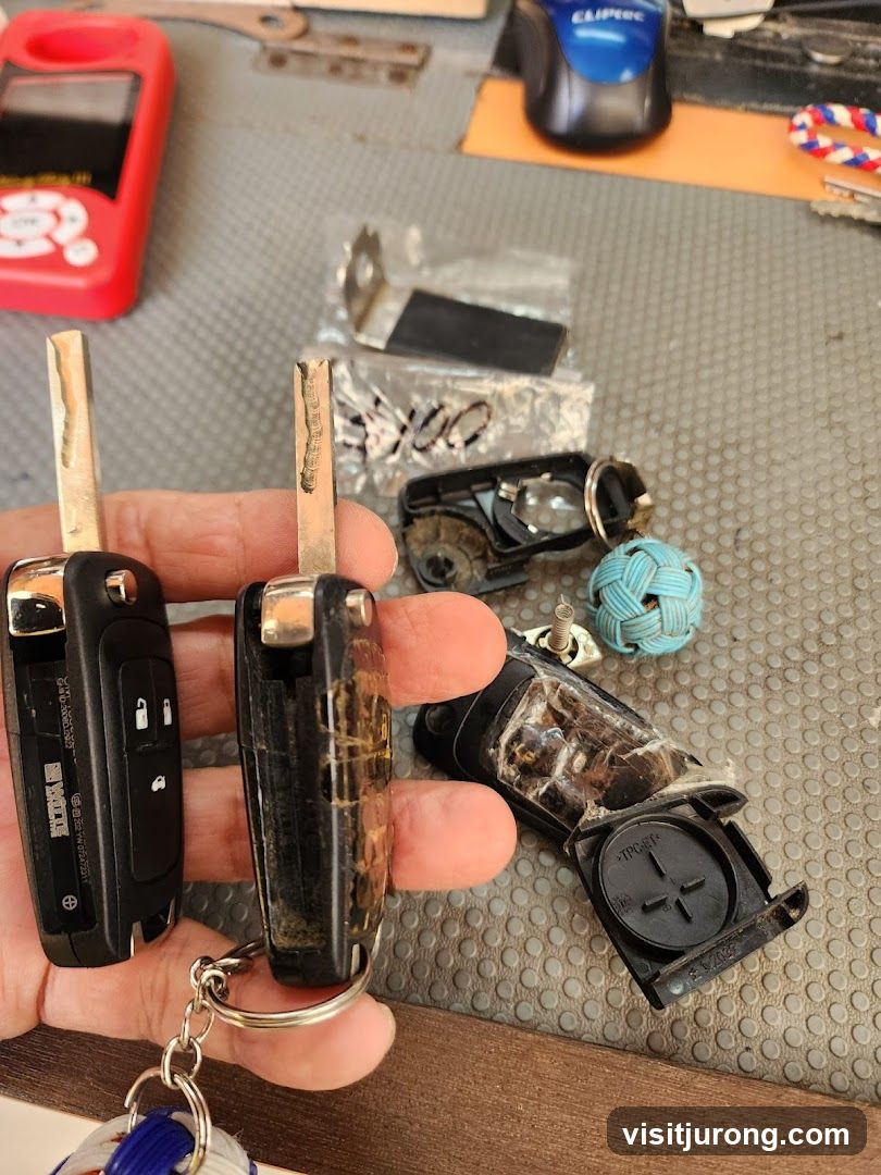 Car Keys and Tools