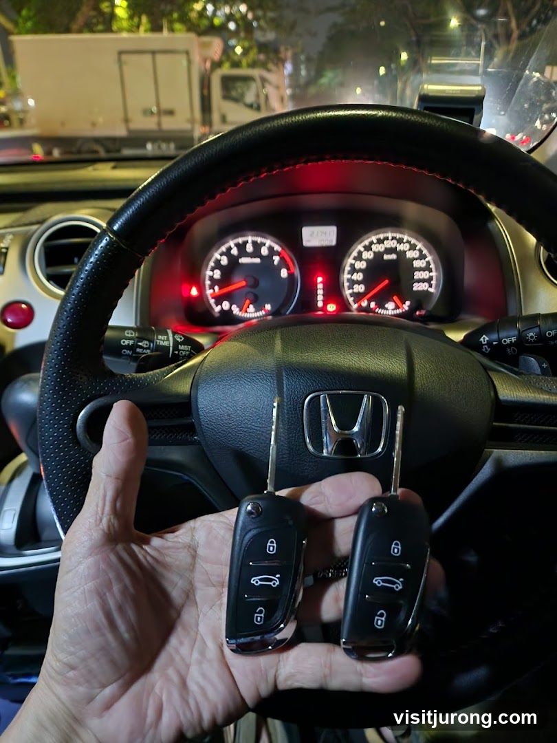 Car Keys and Dashboard