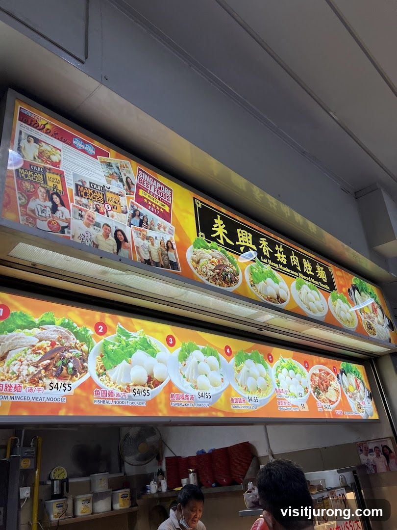 Food Stall Menu