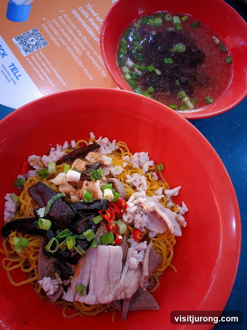 Noodles with Pork and Soup
