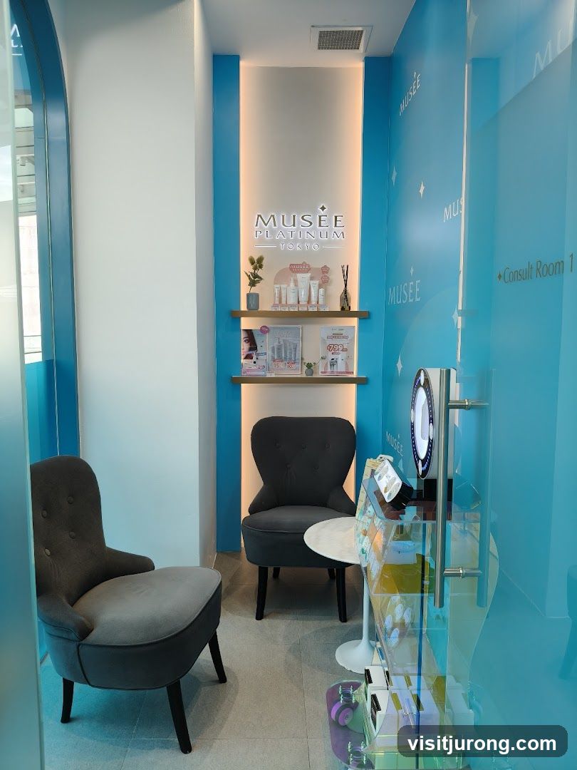 Musee Platinum Tokyo Waiting Area