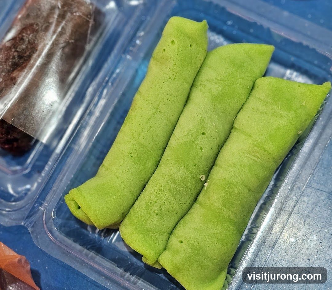 Green Rolled Desserts