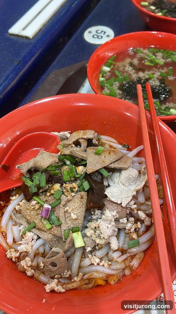 Noodles with Liver and Minced Pork