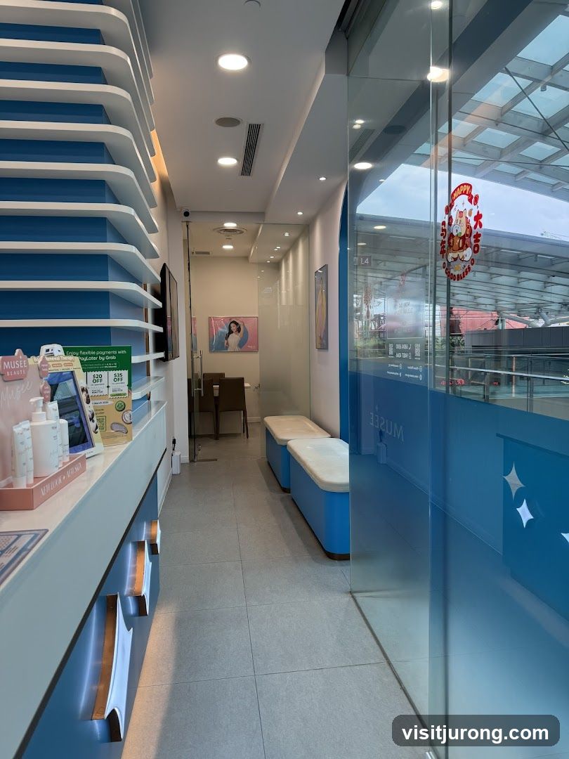 Interior of a beauty salon