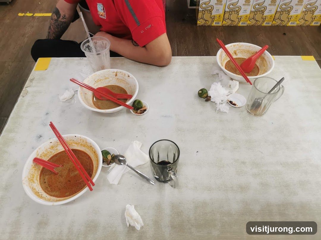 Messy Table After Meal