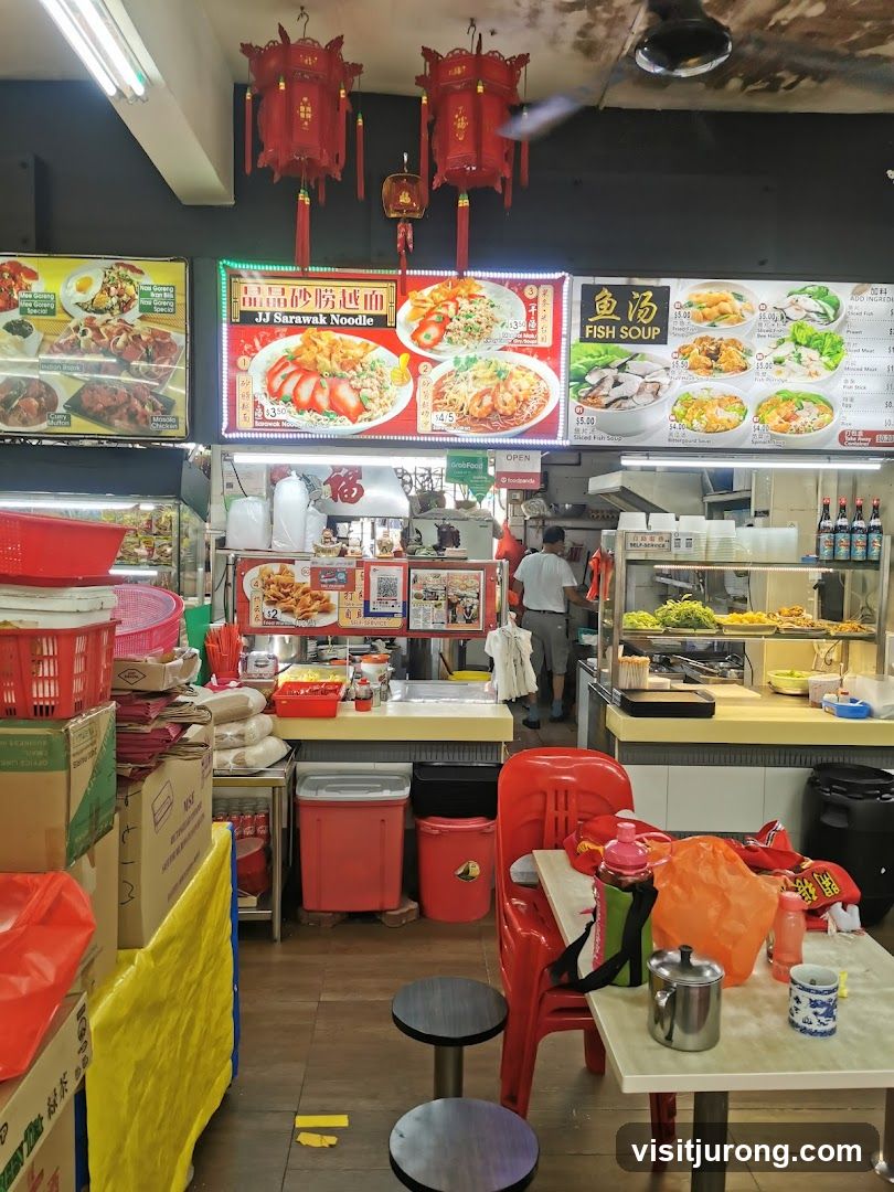 Food Stall Interior
