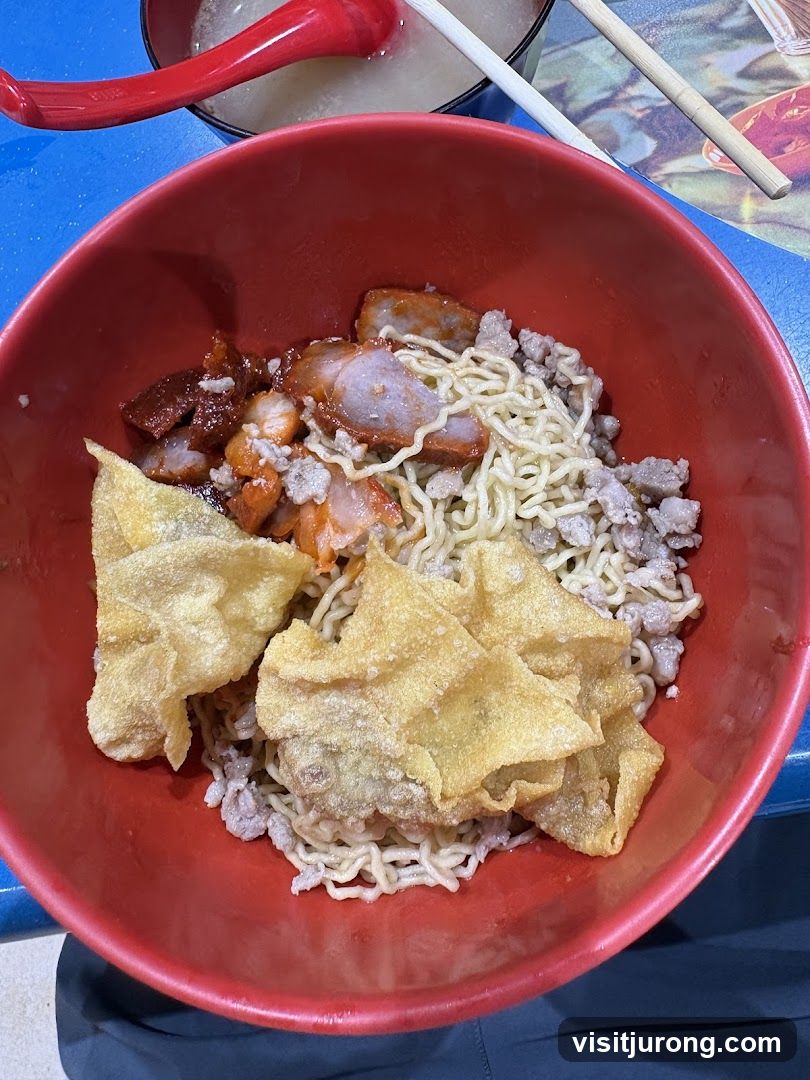 Noodles with Char Siu and Wontons