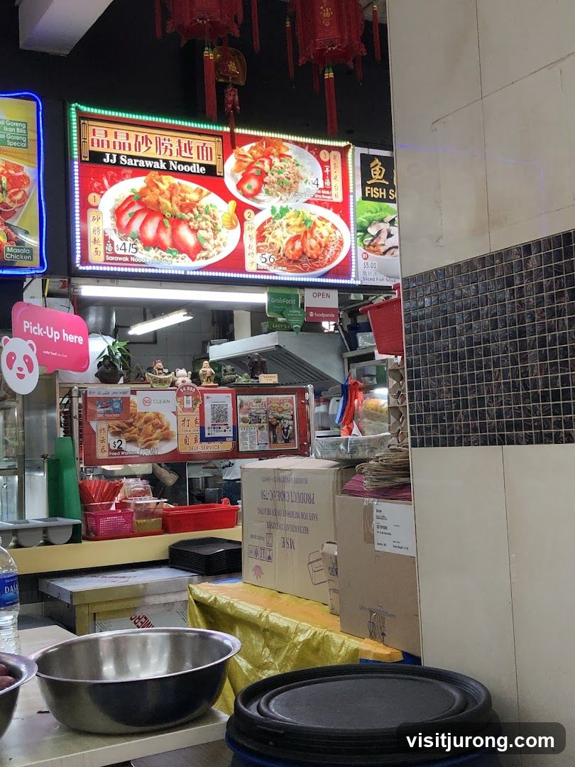 Food Stall Display