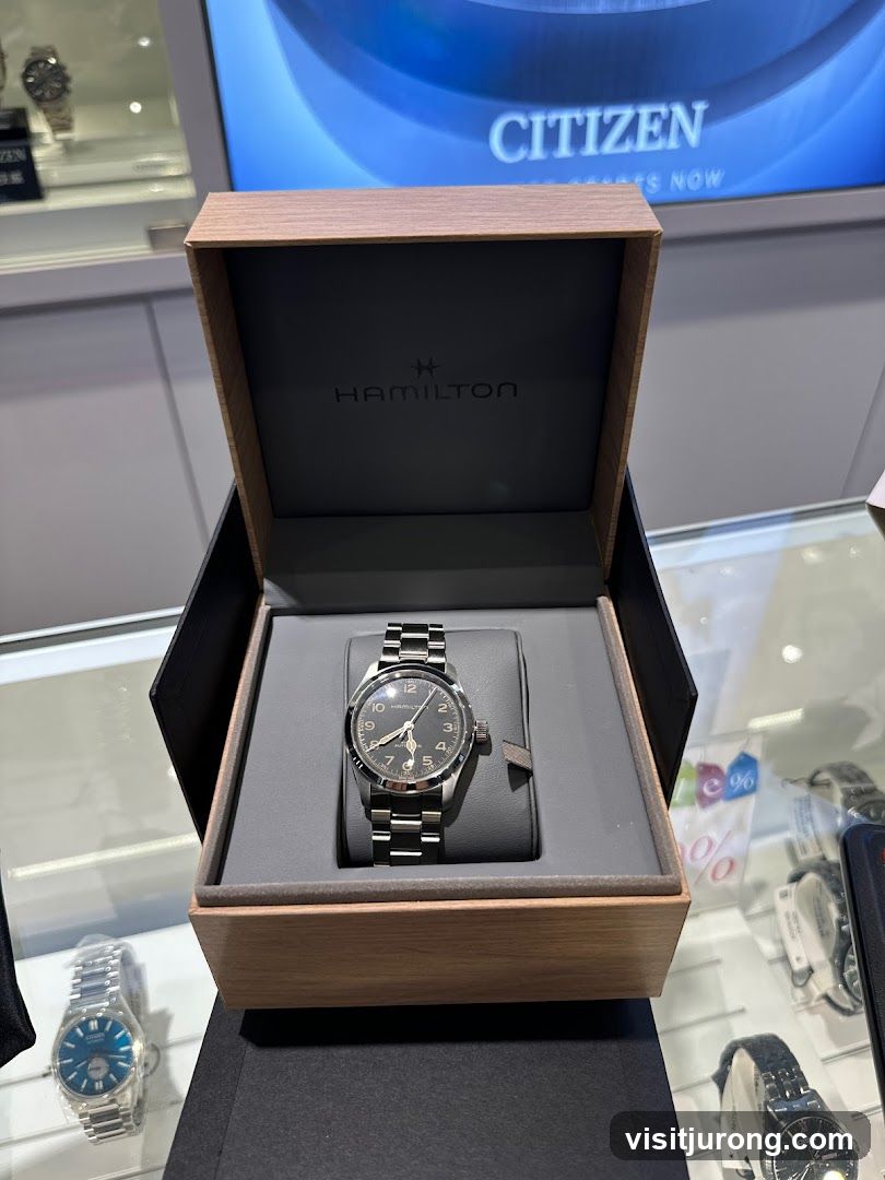 Hamilton Watch Display