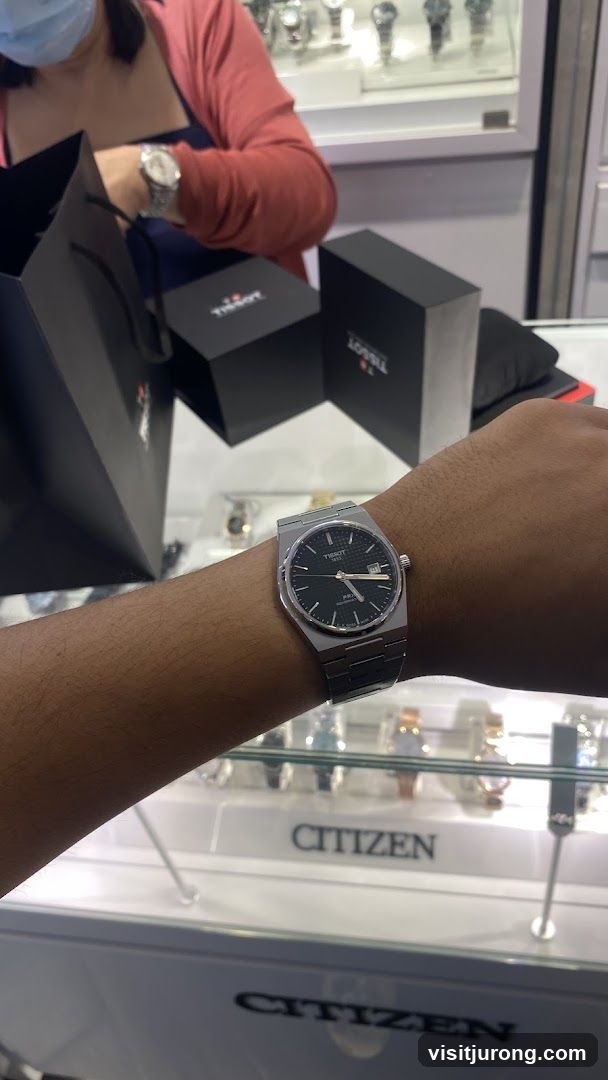 Tissot Watch Display