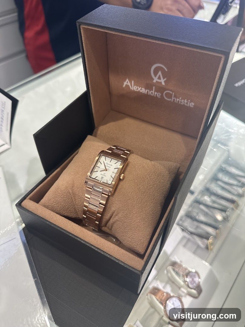 Alexandre Christie Watch Display