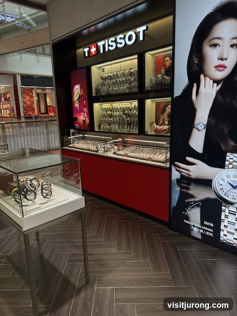 Tissot Watch Store Display