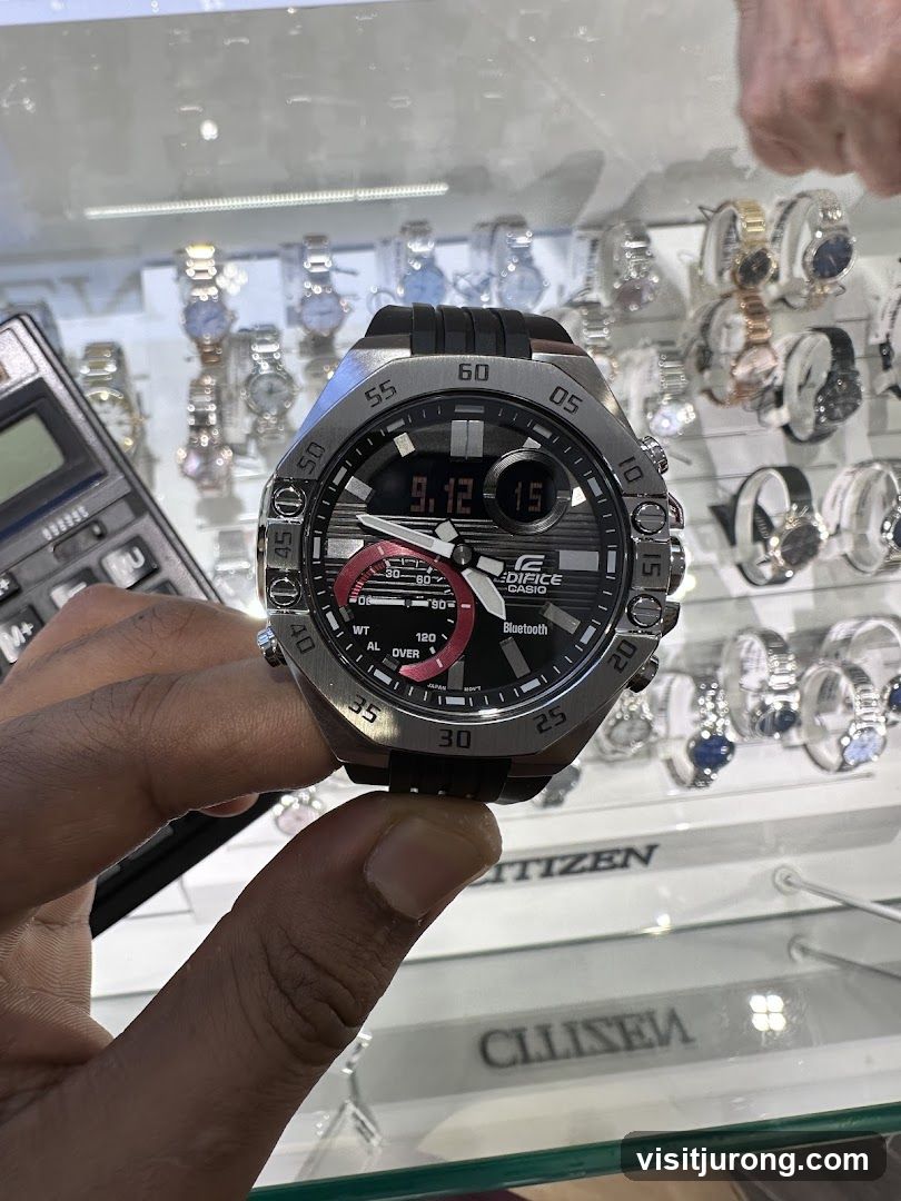 Casio Edifice Watch Display