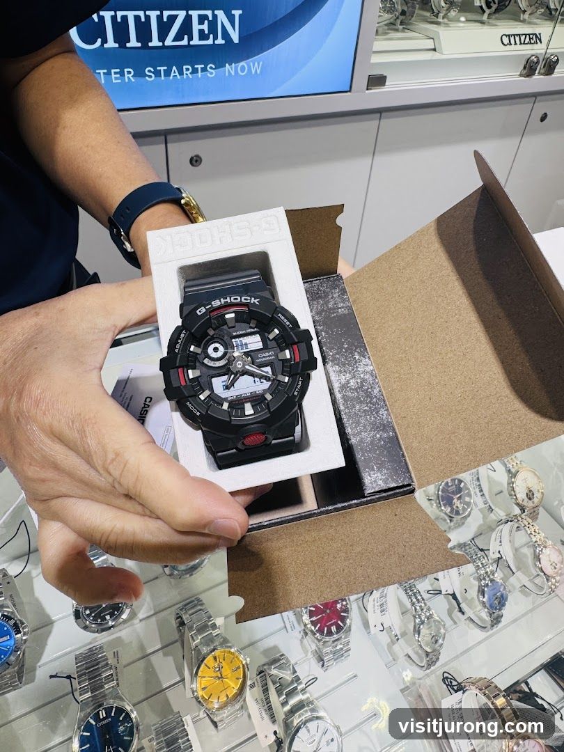 G-Shock Watch Display