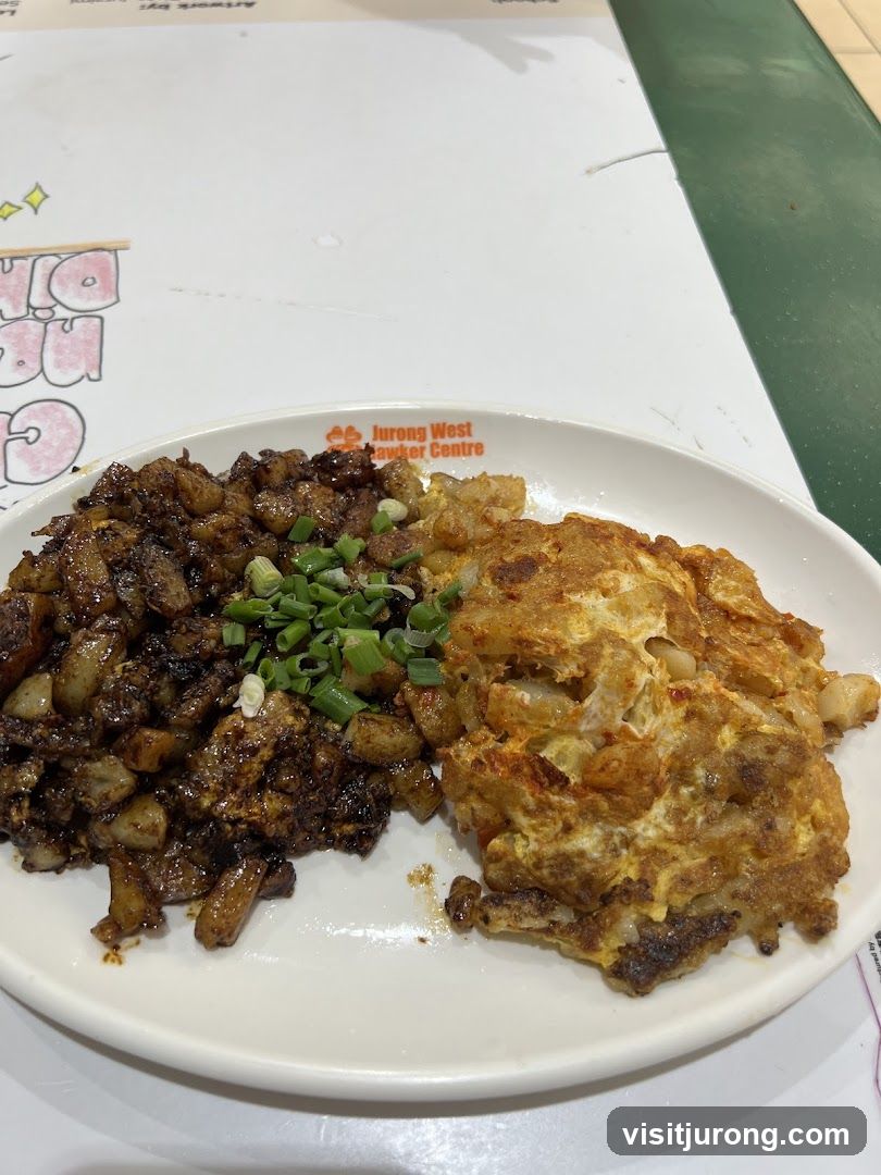 Carrot Cake and Omelette