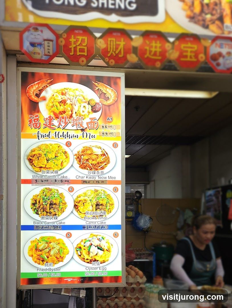 YONG SHENG Menu