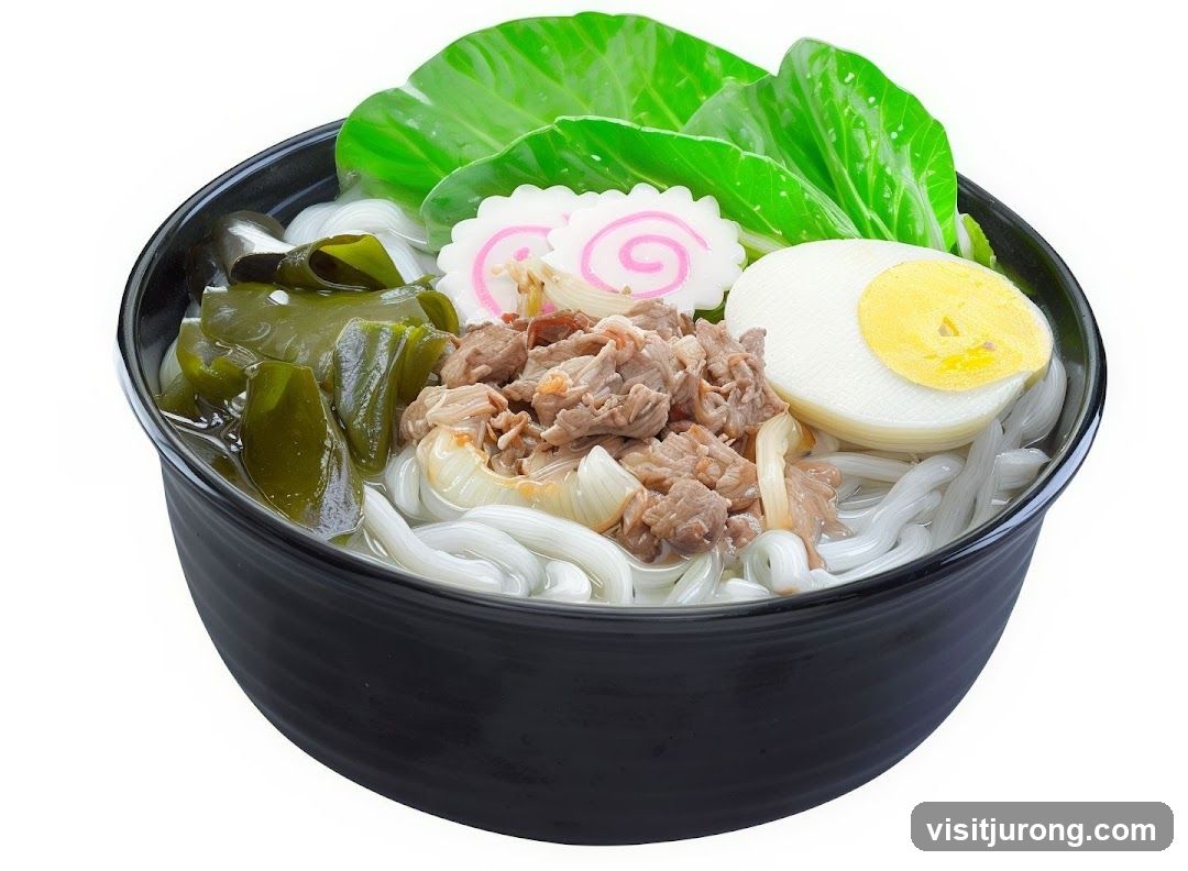 Bowl of Udon Noodles
