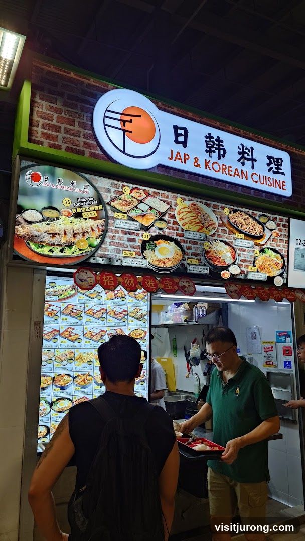 Japanese and Korean Cuisine Stall