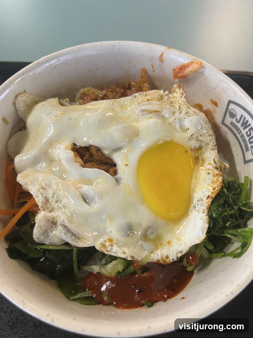 Bibimbap with Fried Egg