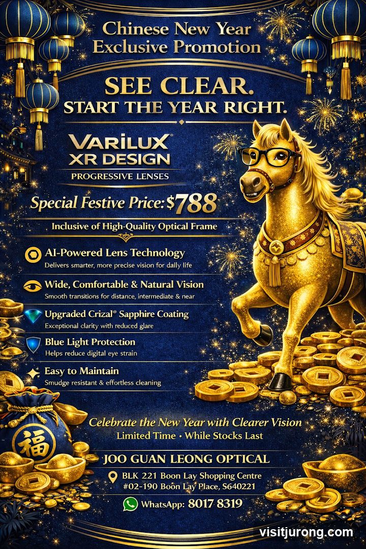 Chinese New Year Promotion for Varilux XR Design Progressive Lenses