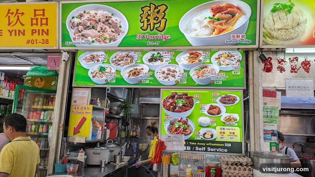 37 Porridge Menu
