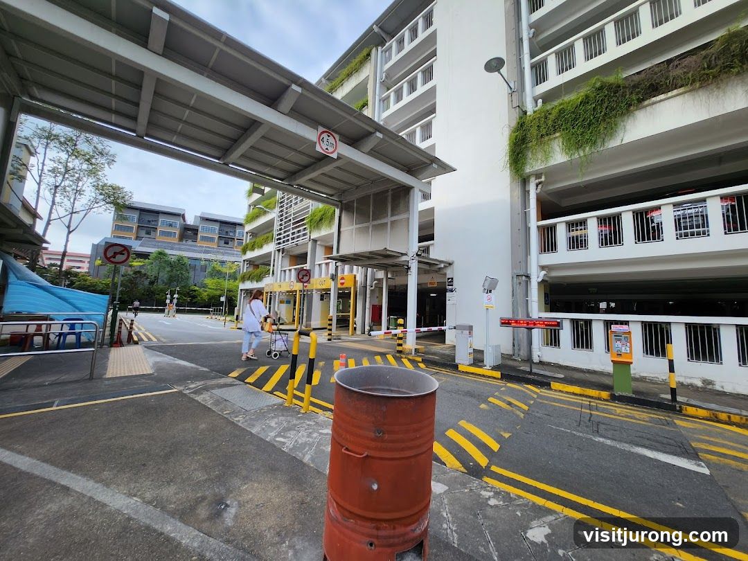 Parking Garage Entrance