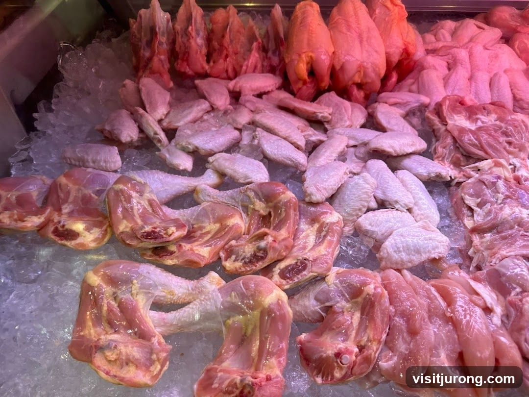 Fresh Chicken Display