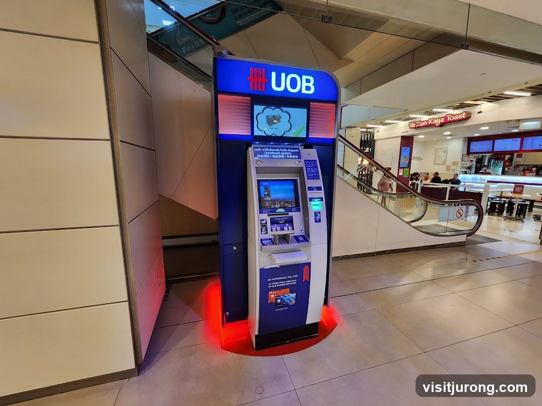 UOB ATM and Food Court